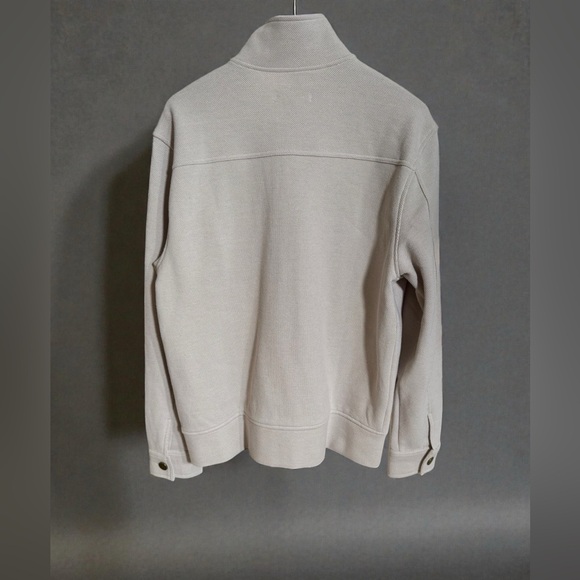 Banana Republic Men's Beige Military Jacket with Button Accents - Picture 2 of 11